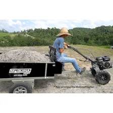 Carretinha Motocultivador Tratorito Micro Trator Imple Im6 Foto mini  3