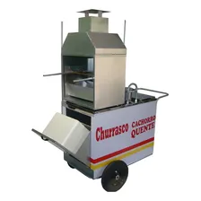 Carrinho Ambulante Cachorro Quente,churrasco Hot Dog Foto mini  2