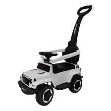 Carrinho Andador Com Empurrador Jipe Zippy Toys Cor Branco Foto  mini 1