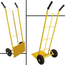 Carrinho Armazém Para Carga 200 Kg Pneu Maciço A-200ev Evald Foto mini 4