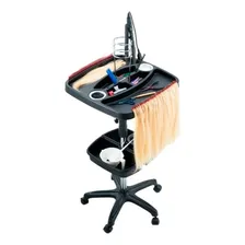 Carrinho Auxiliar Para Mega Hair Dompel Preto Foto mini 1
