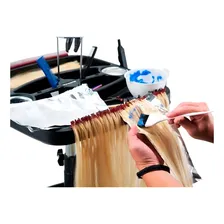 Carrinho Auxiliar Para Mega Hair Dompel Preto Foto mini 3