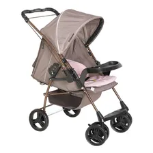 Carrinho Bebê Passeio Alça Reversível Milano Rosa Galzerano Foto  mini 1