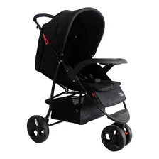 Carrinho BebĂȘ Triciclo De Passeio Urban 101x57x92 Baby Style Cor Preto Cor do chassi Preto Foto mini 1