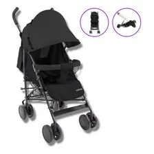 Carrinho Bebe Guarda Chuva Compacto Preto Hobby Cosco Kids Foto  mini 1