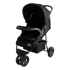 Carrinho Bebê Triciclo De Passeio Urban 101x57x92 Baby Style Cor Preto Cor do chassi Preto Foto mini  2