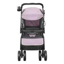Carrinho Berço Tutti Baby Nivo Rosa Foto mini 4