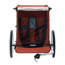 Carrinho Bike Trailer Cadence Hot Sauce Red - Thule Cor Vermelho Foto mini 3