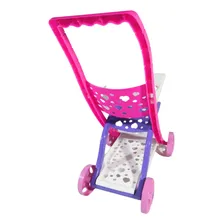 Carrinho Boneca Infantil Cor Rosa Foto mini 4