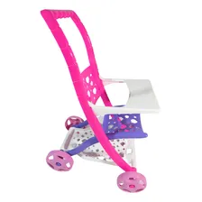 Carrinho Boneca Infantil Cor Rosa Foto mini 3