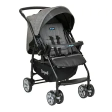 Carrinho Burigotto Rio K Travel System Mesclado Preto Com Bebe Conforto Foto mini 2