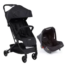 Carrinho C/ BebĂȘ Conforto Travel System Yupi Preto - Voyage Foto mini 1