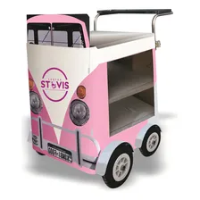 Carrinho Carrocinha Doce e Sobremesa - Pop Kombi Foto mini 1