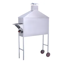 Carrinho Churrasqueira Churrasquinho Inox Espetinho R2 Foto mini 4