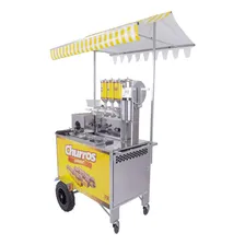 Carrinho Churros Gourmet Fritadeira Resistência 4 Doceira R2 Foto mini 4