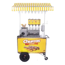 Carrinho Churros Gourmet Fritadeira Resistência E 4 Doceiras Foto mini 4