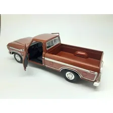 Carrinho Coleção Caminhonete Ford F-150 Pickup Miniatura (c) Foto mini 3