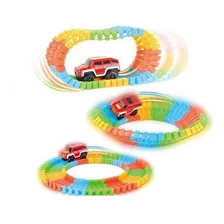 Carrinho Com Pista Trilha Maluca Para Montar Brinquedo Foto mini 1