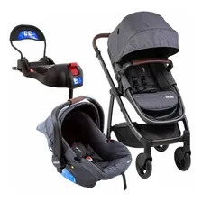 Carrinho De BebĂȘ Epic Lite Ts Trio Ed Especial Black Infanti Foto mini 1