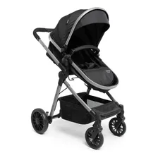 Carrinho de bebê Prestige Voyage com avarias cor preto chassi preto Foto mini 2