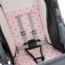 Carrinho De Bebê Topázio Rosa - Hercules Foto mini 4