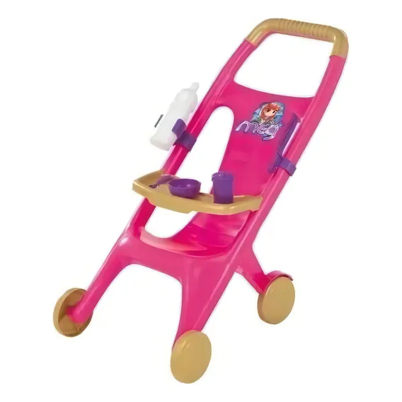 Carrinho De Boneca Baby Papinha Com Acessórios - Magic Toys Foto 1