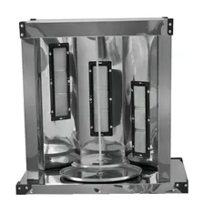 Carrinho De Churrasco Grego Inox Guarda Sol E Rodas Maciças Foto mini  3