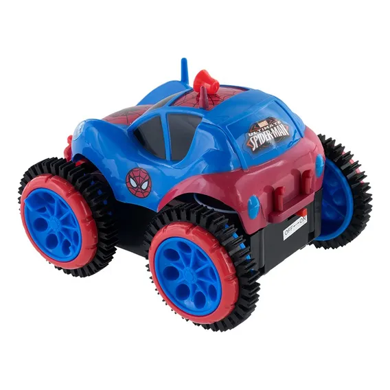 Carrinho De Controle Remoto Homem-aranha Spider Flip Candide Foto 1