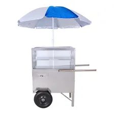 Carrinho De Doces Salgadinhos E Produtos Em Geral Inox - R2 Foto mini 1