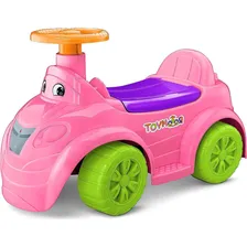 Carrinho De Empurrar Andador Toymotor Motoca Rosa Roma Foto mini 2