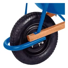 Carrinho De Mão Com Caçamba Metálica Rasa 50l Tramontina Foto mini 3