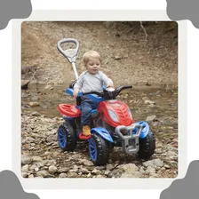 Carrinho De Passeio Infantil Menino Com Pedal Quadriciclo Cor Quadriciclo Infantil Com Pedal Spider Foto mini 2