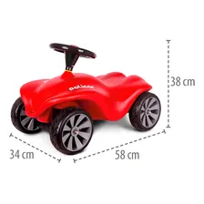 Carrinho De Passeio Policar Andador Soft Poliplac - Vermelho Foto mini 2