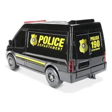 Carrinho De Polícia Supervan Police 1621 - Roma Foto mini 2