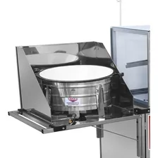 Carrinho De Salgado Cefaz Inox Rodas Pneumáticas L29p/gs Foto mini  3