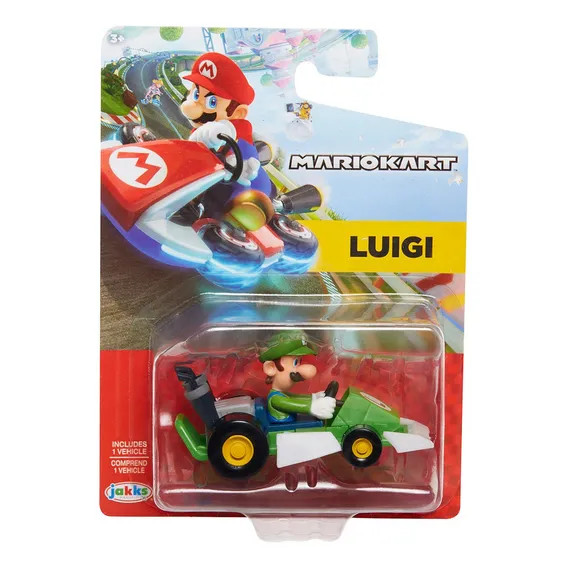 Carrinho Do Luigi De 4cm - Mariokart Foto 1