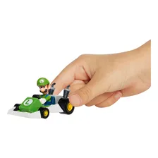 Carrinho Do Luigi De 4cm - Mariokart Foto mini  3