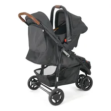 Carrinho e Bebê Conforto Travel System Breeze Duo Preto - Infanti Foto mini 3