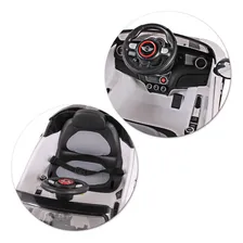 Carrinho Eletrico De Controle Remoto 12v Mini Cooper Branco Foto mini 3