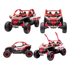 Carrinho Eletrico Infantil 4x4 Maverick Utv Can-am 24v Cor Vermelho Foto mini  3