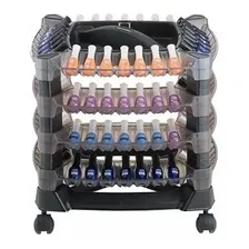 Carrinho Expositor Suporte De Esmaltes Para Manicure Unha Foto mini 3