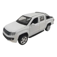 Carrinho Ferro Amarok Extreme Miniatura Coleção Vw Cor Branco Foto mini 1