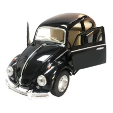 Carrinho Ferro Fusca Miniatura Preto Foto mini 1