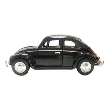 Carrinho Ferro Fusca Miniatura Preto Foto mini 2