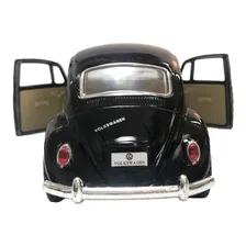 Carrinho Ferro Fusca Miniatura Preto Foto mini 3