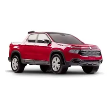 Carrinho Fiat Toro Metalizada Pick Up 38cm - Roma Brinquedos Cor Verde Foto mini 3