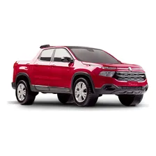 Carrinho Fiat Toro Miniatura Brinquedo Roma Cor Vermelho Foto  mini 1