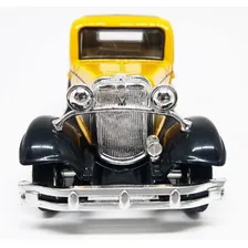 Carrinho Ford 3 Vermelho 1932 Carro Antigo Amarelo Coleciona Foto mini  3