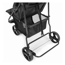 Carrinho Horus Tutty Baby 3 Rodas Berço Preto E Cinza 0-15kg Foto mini 4