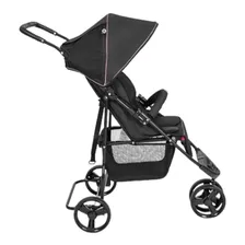 Carrinho Horus Tutty Baby 3 Rodas Berço Preto E Cinza 0-15kg Foto mini  3